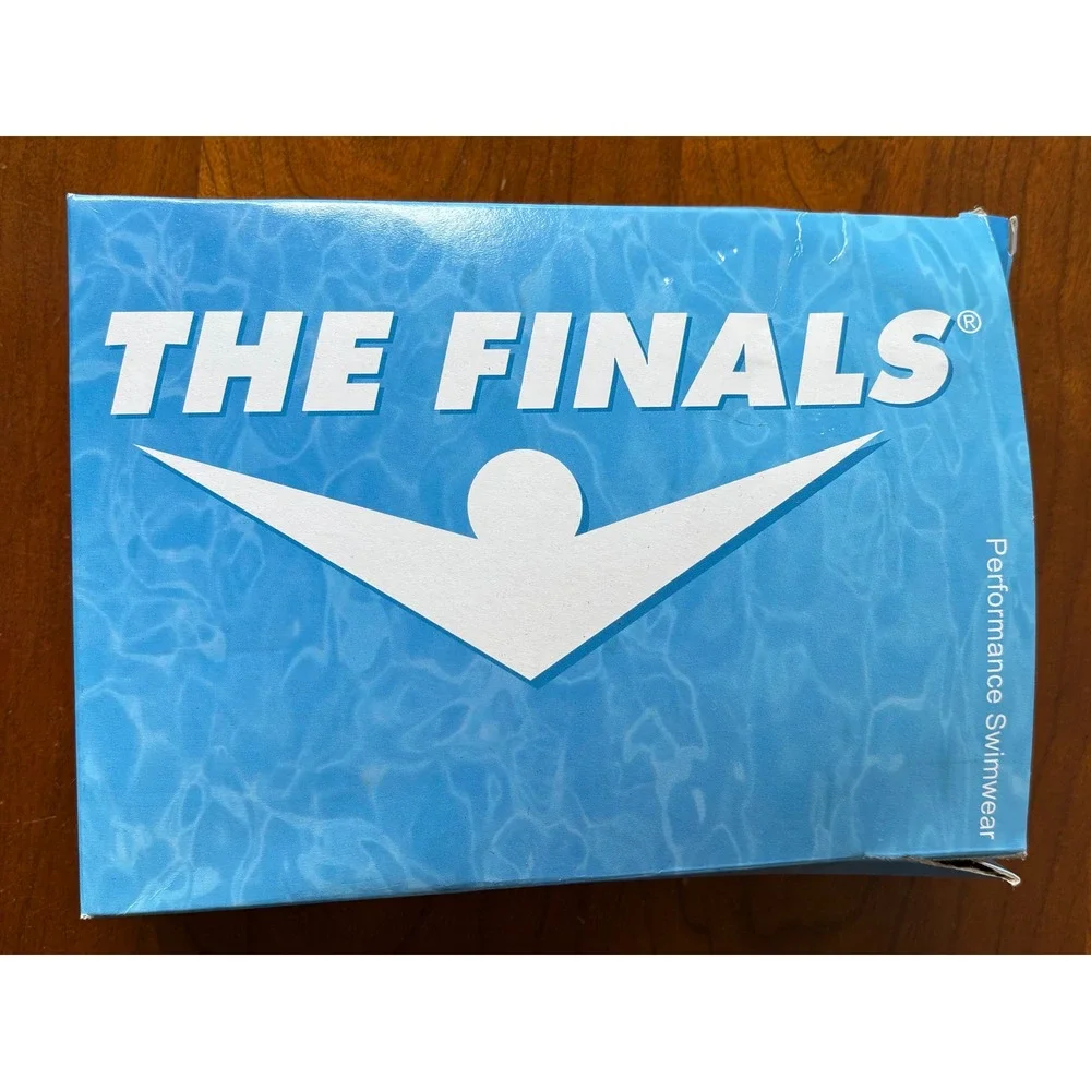 The Finals Radical Foil‎ Flutterback Swimsuit Multi Color Psychedelic XS 32 NWT